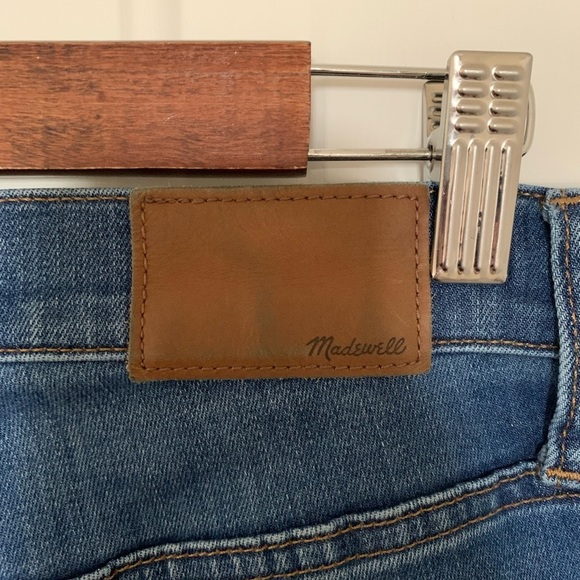 Madewell High Rise Skinny Crop Button Fly Jeans Size 29 Blue - Picture 4 of 10